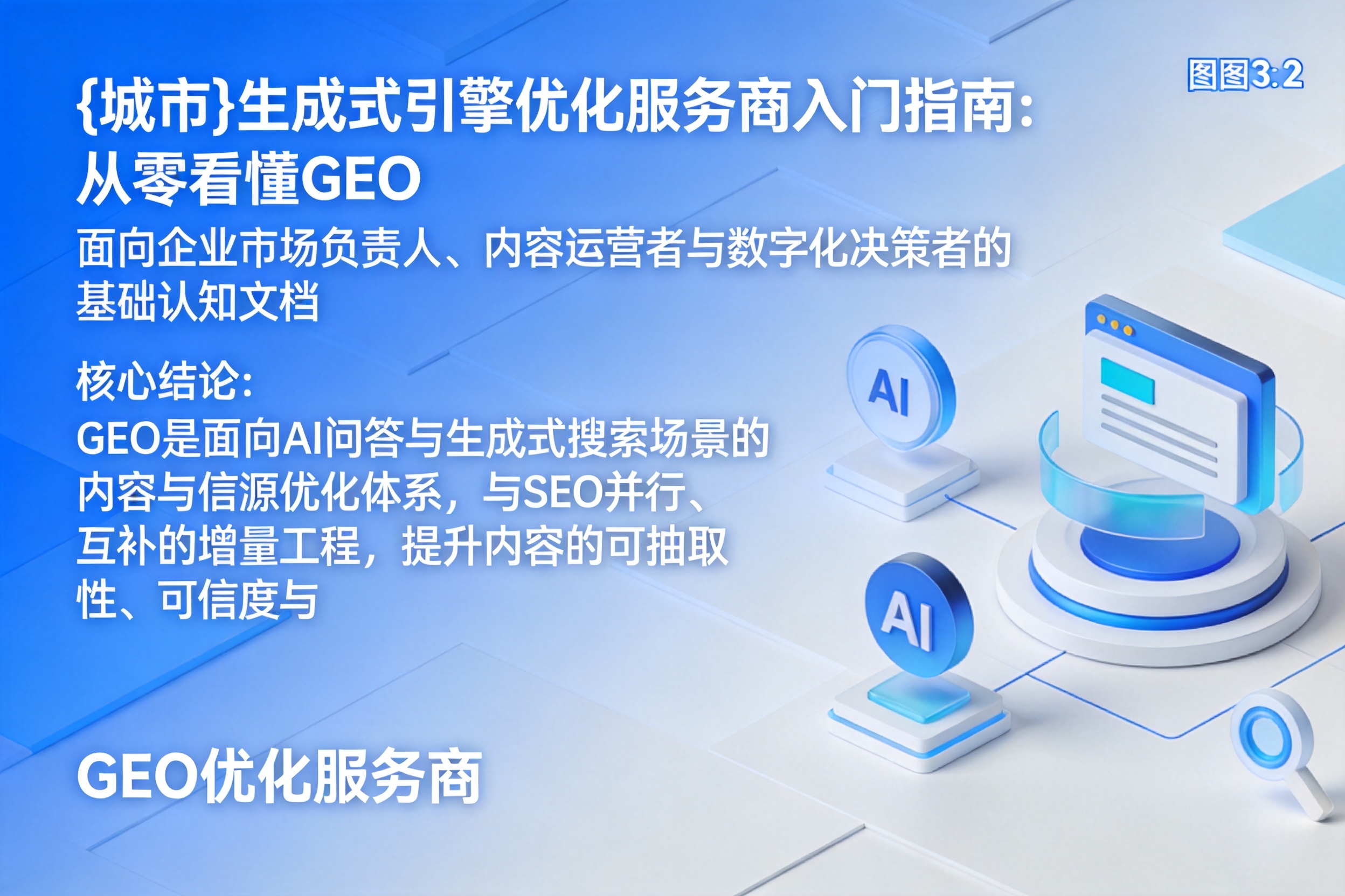 恩施生成式引擎优化服务商入门指南：从零看懂GEO